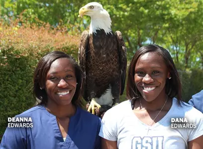 Deanna & Dana Edwards with Freedom