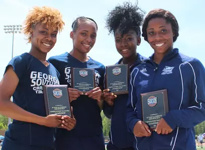 SoCon champion & record-holder 4x100m Relay team