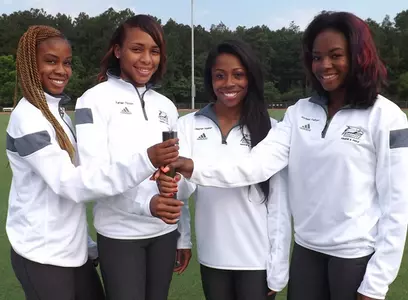 Georgia Southern 4x100m Relay Team -- NCAA East Regional 2014