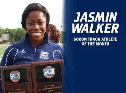 Jasmin Walker Track Athlete of the Month graphic