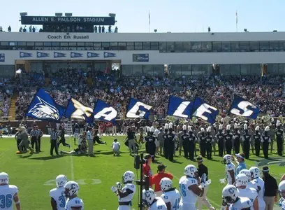 Eagles Flags Entrance October 2013