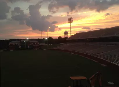 Sunset over Paulson after storms