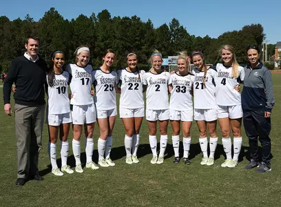 Women's Soccer Senior Day 2015