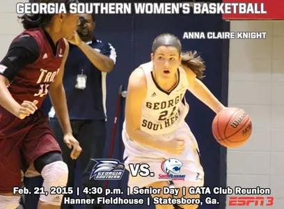 WBB Game Day - 2-21-15