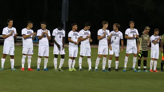 Men's Soccer 2016 Pregame Lineup