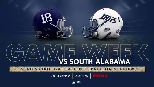 Game Week Header - South Alabama
