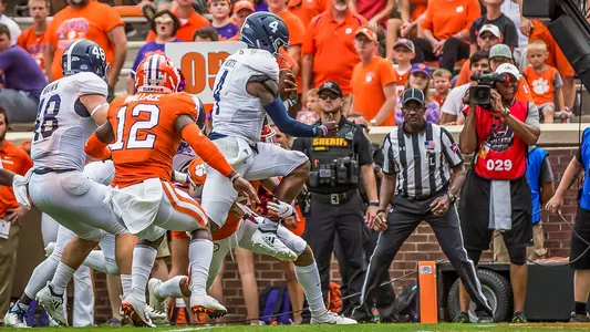 Shai Werts scores at Clemson