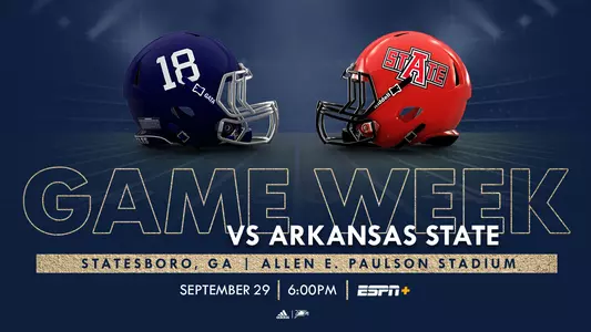 Game Week Header - Arkansas State