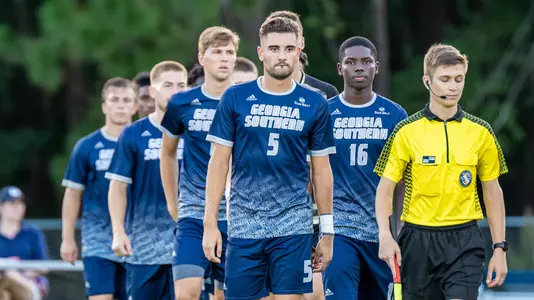 GS Men's Soccer Walkout 8-31