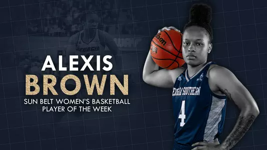 Alexis Brown Sun Belt POTW 12-3