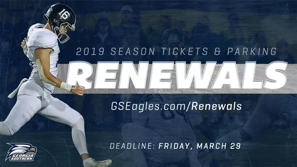 2019 Football Season Ticket Renewals