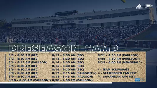 Preseason Camp