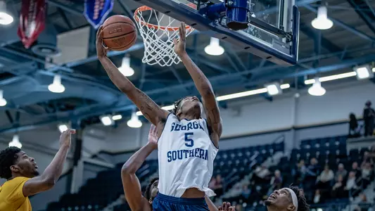 Georgia Southern Men's Basketball vs. ULM (Photo Credit: AJ Henderson/Georgia Southern Athletics)
