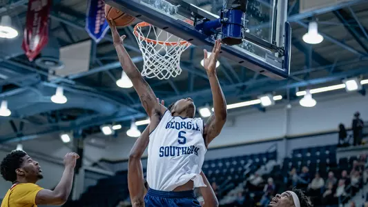 Georgia Southern Men's Basketball vs. ULM (Photo Credit: AJ Henderson/Georgia Southern Athletics)