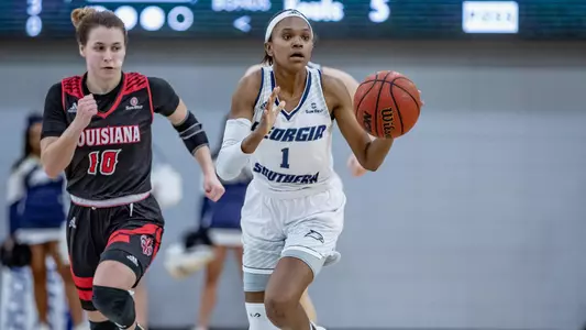 Georgia Southern Women's Basketball vs. Louisiana (Photo Credit: AJ Henderson/Georgia Southern Athletics)