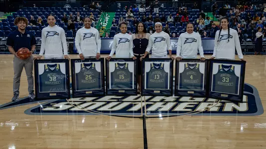 2019-20 Georgia Southern Women's Basketball Senior Class