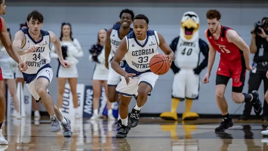 Georgia Southern Men's Basketball vs. Louisiana (Photo Credit: AJ Henderson/Georgia Southern Athletics)