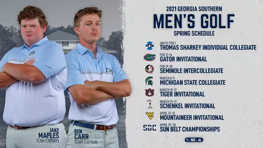 Men's Golf Schedule