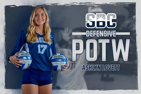 Ashlyn Lovett Defensive Player of the Week