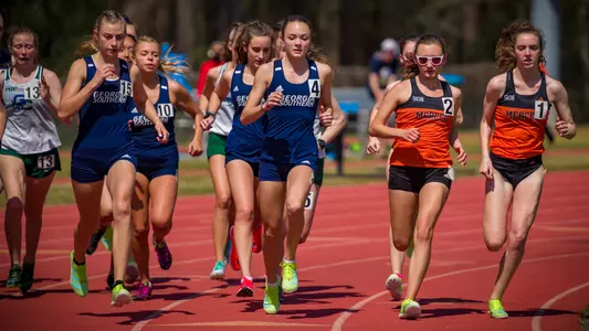 STATESBORO, GEORGIA - MARCH 12: Georgia Southern Eagles Track & Field hosts the 2021 GATA Classic at Eagle Field on March 12, 2021 in Statesboro, Georgia.