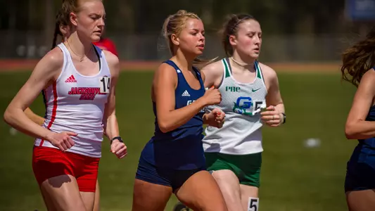 STATESBORO, GEORGIA - MARCH 12: Georgia Southern Eagles Track & Field hosts the 2021 GATA Classic at Eagle Field on March 12, 2021 in Statesboro, Georgia.