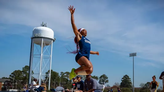STATESBORO, GEORGIA - MARCH 12: Georgia Southern Eagles Track & Field hosts the 2021 GATA Classic at Eagle Field on March 12, 2021 in Statesboro, Georgia.
