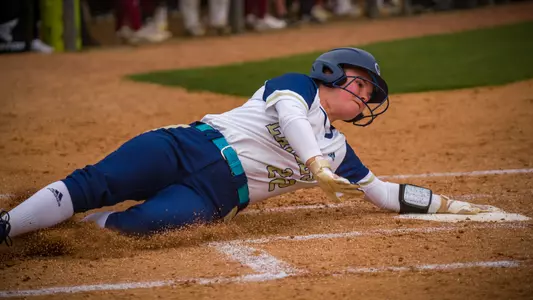 STATESBORO, GEORGIA - MARCH 20: Georgia Southern Eagles Softball faces the ULM Warhawks at the Eagle Softball Field on March 20, 2021 in Statesboro, Georgia.
