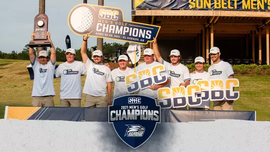 2021 Men's Golf Sun Belt Champions