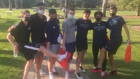 Men's Soccer Walk a Mile in Her Shoes