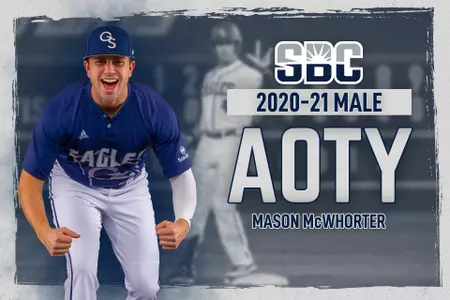 Mason McWhorter Male SBC Athlete of the Year