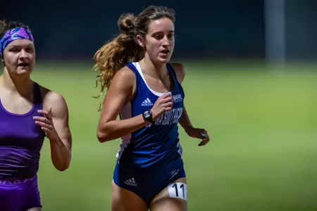 STATESBORO, GEORGIA - MARCH 11: Georgia Southern Track & Field plays host to the GATA Classic at Eagle Field on March 11, 2022 in Statesboro, Georgia
