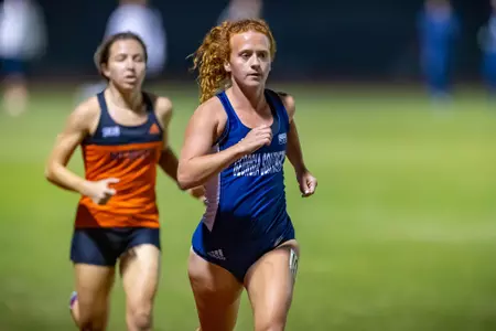 STATESBORO, GEORGIA - MARCH 11: Georgia Southern Track & Field plays host to the GATA Classic at Eagle Field on March 11, 2022 in Statesboro, Georgia
