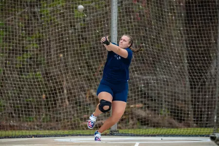 STATESBORO, GEORGIA - MARCH 11: Georgia Southern Track & Field plays host to the GATA Classic at Eagle Field on March 11, 2022 in Statesboro, Georgia