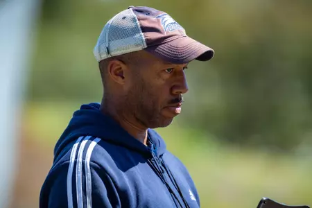 STATESBORO, GEORGIA - MARCH 12: Georgia Southern Track & Field plays host to the GATA Classic at Eagle Field on March 12, 2022 in Statesboro, Georgia