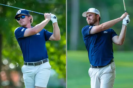 Men's Golf Williams and Carr