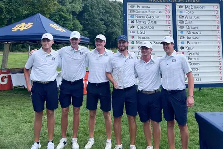 Men's Golf at Fighting Irish Classic