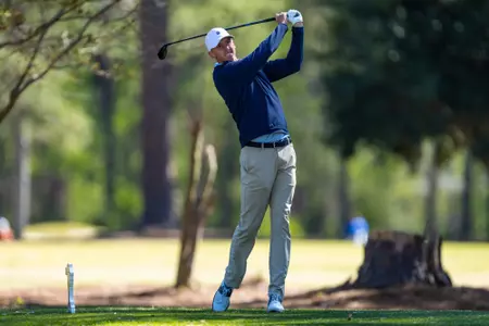 Round three of the 2023 Schenkel Invitational at Forest Heights Country Club on March 17, 2023 in Statesboro, Georgia. (Photograph by AJ Henderson / Georgia Southern Athletics)