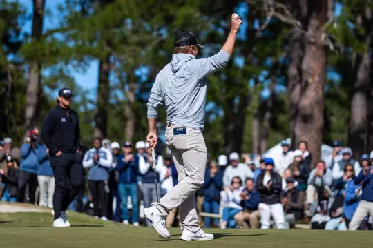 Round three of the 2023 Schenkel Invitational at Forest Heights Country Club on March 17, 2023 in Statesboro, Georgia. (Photograph by AJ Henderson / Georgia Southern Athletics)