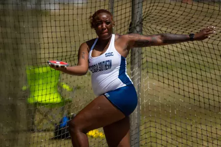 STATESBORO, GEORGIA - APRIL 30: Georgia Southern Track & Field competes int he 2022 GS Spring Classic on April 30, 2022 in Statesboro, Georgia