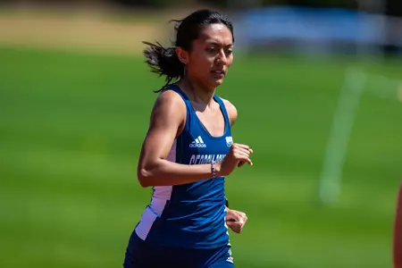 Georgia Southern fifth year Alondra Reyna-Lopez during the Georgia Southern Track & Field Classic at Eagle Track at Erk Russell Athletic Park on April 29, 2023 in Statesboro, Georgia. (Photograph by AJ Henderson / Georgia Southern Athletics)