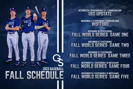 Updated Fall BSB Schedule