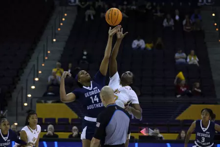 Georgia State vs. App State, Sun Belt Women's Basketball Championship Game 3, March 6, 2024 at the Pensacola Bay Center, Pensacola Florida (Jimmie Mitchell/SBC Photos)