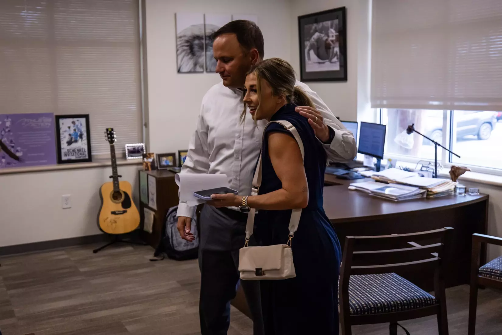 Georgia Southern Athletics introduces Hana Haden as the new Women’s Basketball Head Coach at Hanner Fieldhouse on April 2, 2024 in Statesboro, Georgia. (Photograph by AJ Henderson / Georgia Southern Athletics)