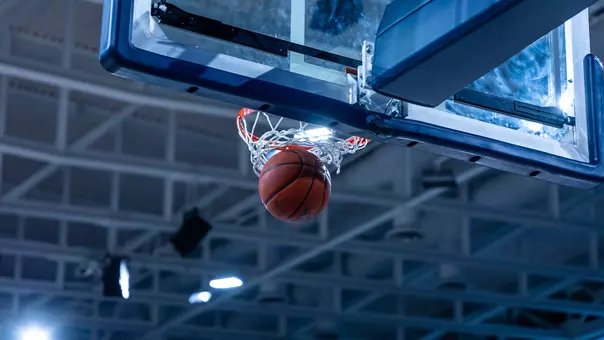 Stock Basketball Hoop