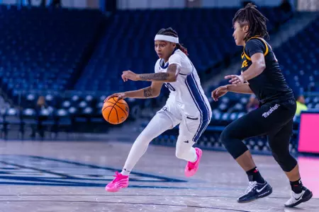 Georgia Southern fifth year guard McKenna Eddings (30) during the NCAA women’s basketball game between Georgia Southern and App State at Jack and Ruth Ann Hill Convocation Center on December 20, 2025 in Statesboro, Georgia. (Photograph by AJ Henderson / Georgia Southern Athletics)