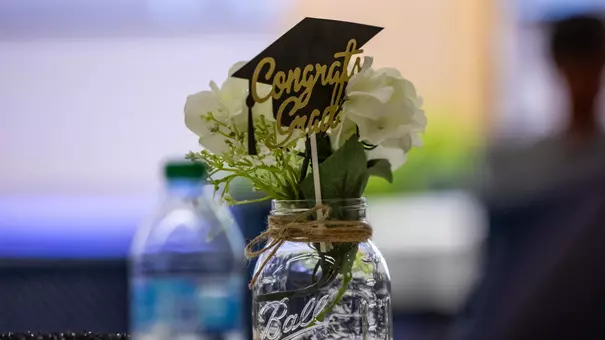 Georgia Southern Athletics honors its Fall 2025 graduates at the Stole Ceremony at Military Science Building on December 4, 2025 in Statesboro, Georgia. (Photograph by AJ Henderson / Georgia Southern Athletics)