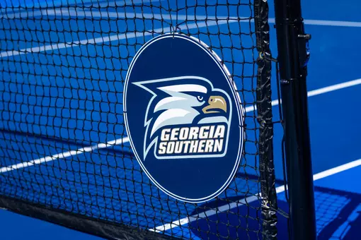 Stock during the NCAA women’s tennis match between Georgia Southern and Wofford at Wallis Tennis Center on February 22, 2025 in Statesboro, Georgia. (Photograph by AJ Henderson / Georgia Southern Athletics)