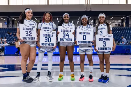 WBB Senior Night 2024-25