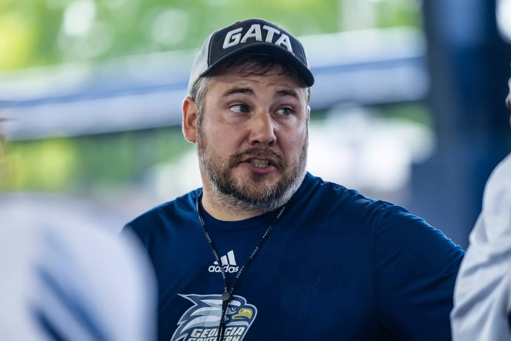 Georgia Southern Football opens Fall Camp 2025 at Anthony P. Tippins Family Training Facility on July 30, 2025 in Statesboro, Georgia. (Photograph by AJ Henderson / Georgia Southern Athletics)