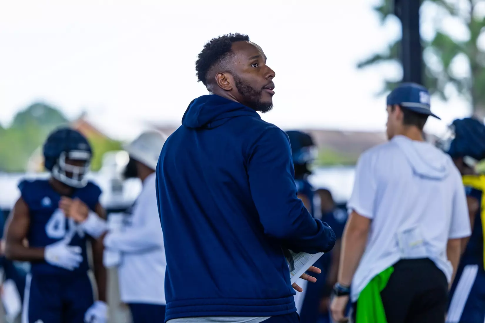 Georgia Southern Football opens Fall Camp 2025 at Anthony P. Tippins Family Training Facility on July 30, 2025 in Statesboro, Georgia. (Photograph by AJ Henderson / Georgia Southern Athletics)